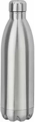 Perikam 1000 ml Steel Bottle(Pack of 1, Silver)