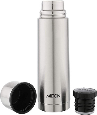 MILTON 1000 ml Steel Flask(Pack of 1, Silver)