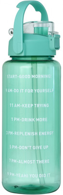 JIVEEX 2000 ml Plastic Bottle(Pack of 1, Light Blue)
