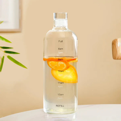 ALTHIVA 750 ml Glass Bottle(Pack of 1, Clear)