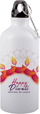 SANNO WORLD 600 ml Aluminium Bottle(Pack of 2, Multicolor)