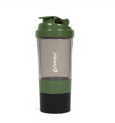 Pearlpet 500 ml Plastic Shaker(Pack of 12, Green)