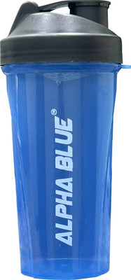 ALPHABLUE 700 ml Plastic Shaker(Pack of 1, Blue)
