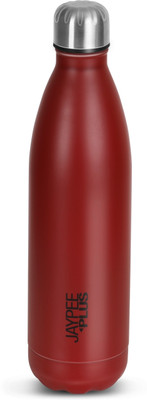 Jaypee Plus Alpha Thermosteel Insulated Flask 24 Hours Hot and Cold Water Bottle 750 ml Flask(Pack of 1, Maroon, Steel)