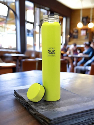 Nyra 450 ml Steel Bottle(Pack of 1, Green)