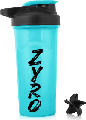 ZYRO 650 ml Plastic Shaker(Pack of 1, Multicolor)