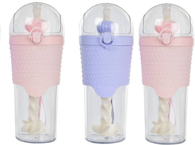 IRIS 650 ml Plastic Sipper(Pack of 3, Multicolor)