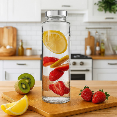 Divine Impex 750 ml Glass Bottle(Pack of 1, Clear)