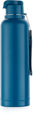 Flipkart SmartBuy STEEL INSULATED WATER BOTTLE LEAK-PROOF INSULATED BOTTLE FOR MEN AND WOMAN 720 ml Bottle(Pack of 1, Blue, Steel, Plastic)