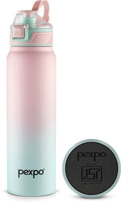 pexpo 740 ml Steel Flask(Pack of 1, Green)