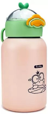 M G TRADING 720 ml Steel Shaker(Pack of 1, Pink)