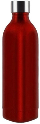 3D METRO SUPER STORE 500 ml Steel Flask(Pack of 1, Red)