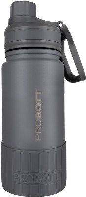 PROBOTT Class Vacuum Flask, Stainless Steel Hot and Cold Water Bottle 480 ml Flask(Pack of 1, Grey, Steel)