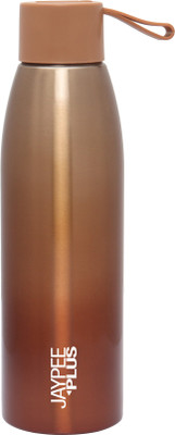 Jaypee Plus 500 ml Steel Bottle(Pack of 1, Brown)