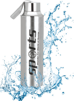 bluline 1000 ml Steel Bottle(Pack of 1, Steel/Chrome)