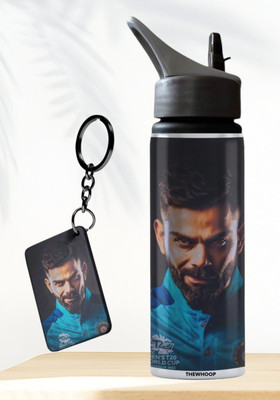TheWhoop 750 ml Aluminium Shaker(Pack of 1, Black)