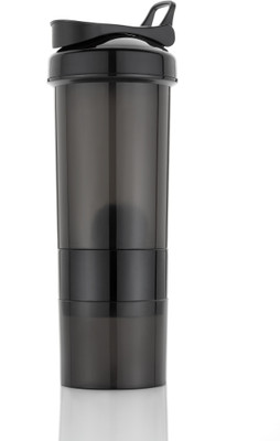 ALTOSA 500 ml Plastic Shaker(Pack of 1, Black)