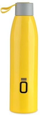 VBOTT DEW 500 Water Bottle Stainless Steel Vacuum Insulated 24 hrs Hot & Cold 500 ml Bottle(Pack of 1, Yellow, Steel)