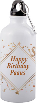 AP creation 750 ml Aluminium Bottle(Pack of 1, White)