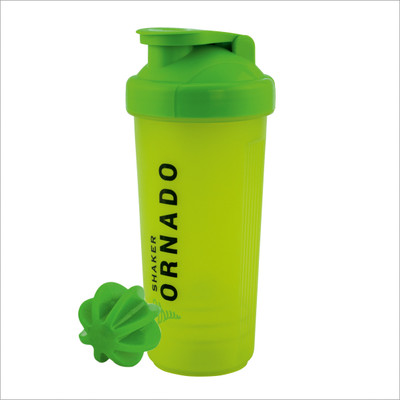 Trueware Tornado Gym Shaker With PP Blender Ball Plastic 700 ML 700 ml Shaker(Pack of 1, Green, Plastic)