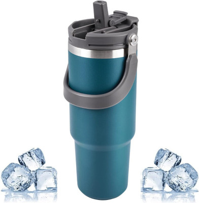 Vivesha 900 ml Steel Sipper(Pack of 1, Blue)