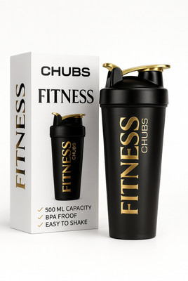 Chubs 700 ml Plastic Shaker(Pack of 1, Red)