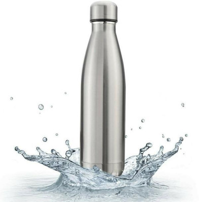 MECHBORN 750 ml Steel Bottle(Pack of 1, Steel/Chrome)