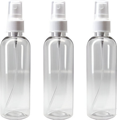 MFD 100 ml Plastic Bottle(Pack of 3, White)