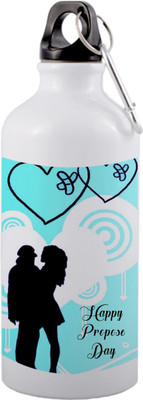SANNO WORLD 600 ml Aluminium Bottle(Pack of 2, Multicolor)