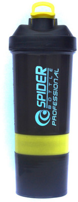 RS TRADING 500 ml Plastic Shaker(Pack of 1, Yellow)