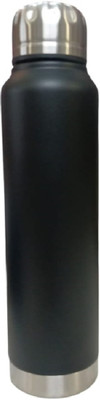 MILTON 500 ml Steel Flask(Pack of 1, Black)