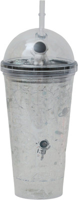 The Procure Store 550 ml Plastic Sipper(Pack of 1, White)