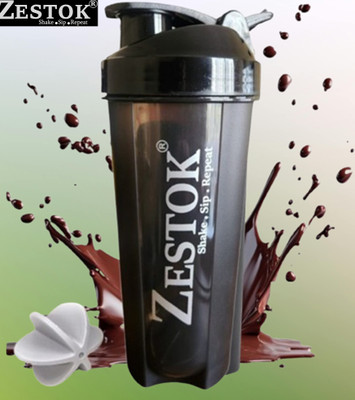 Zestok 700 ml Plastic Shaker(Pack of 1, Black)