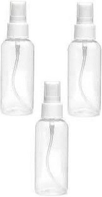 Neatlay 100 ml Plastic Spray Bottle(Pack of 3, White)