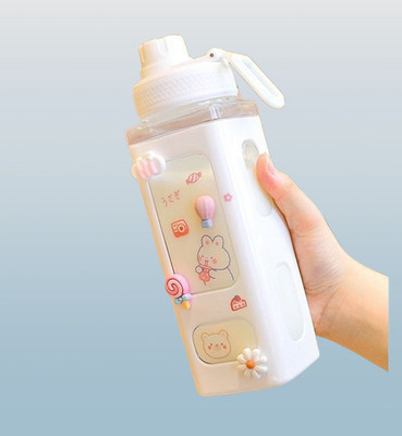 DEVHEART 100 ml Plastic Sipper(Pack of 1, White)