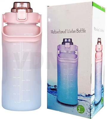 VDNSI 2000 ml Plastic Sipper(Pack of 1, Pink)