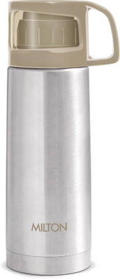 MILTON 350 ml Steel Flask(Pack of 1, Grey)