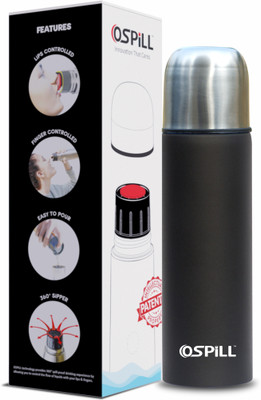 0SPILL 750 ml Steel Sipper(Pack of 1, Multicolor)