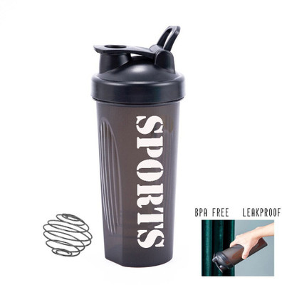 TRUE INDIAN 600 ml Plastic Shaker(Pack of 1, Black)