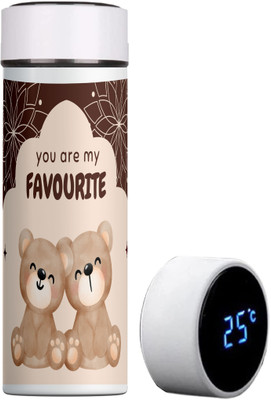 TrendoPrint 500 ml Aluminium Sipper(Pack of 1, Brown)
