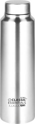 Classic Essentials 1000 ml Steel Bottle(Pack of 1, Silver)