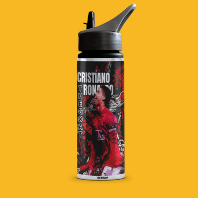 TheWhoop 750 ml Aluminium Sipper(Pack of 1, Red)
