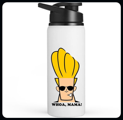 Trendblend 600 ml Aluminium Sipper(Pack of 1, White)