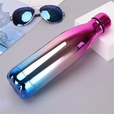 DRIVEMU ENTERPRISES 500 ml Steel Flask(Pack of 1, Multicolor)
