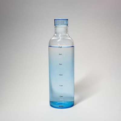 Red-Rubby 500 ml Glass Bottle(Pack of 1, Multicolor)