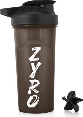 ZYRO 650 ml Plastic Shaker(Pack of 1, Grey)