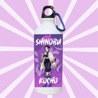 craft maniacs 600 ml Aluminium Sipper(Pack of 1, White, Black)