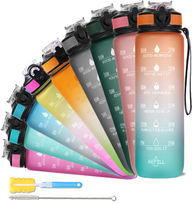 Solara 1 L Tritan Bottle(Pack of 1, Orange)