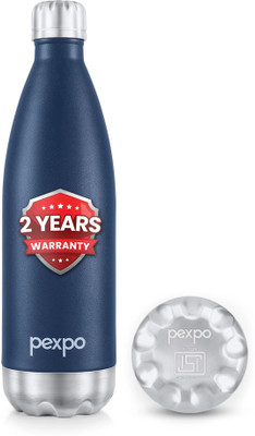pexpo 750 ml Steel Flask(Pack of 1, Blue)