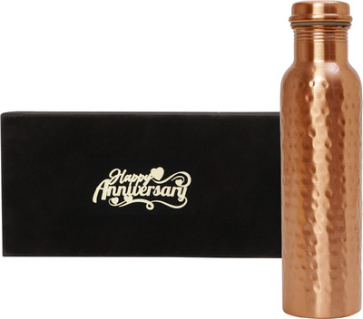 INTERNATIONAL GIFT 1000 ml Copper Bottle(Pack of 1, Copper)